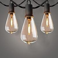 ZOTOYI 30M LED Catena Luminosa Esterno, Vintage Catena Luci Stringa con 40+2 ST38 Lampadine