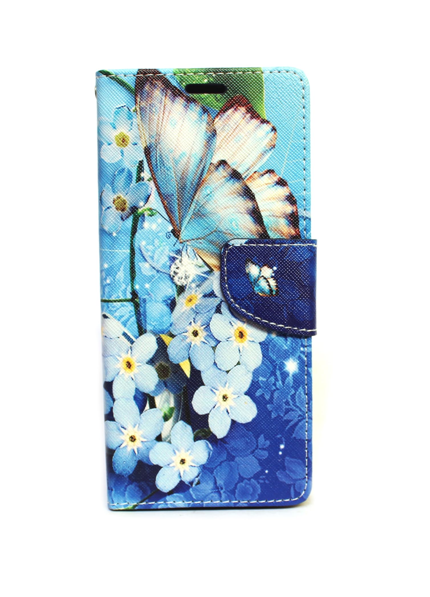 Arbuda Fancy Printed Designer Leather Flip Wallet Back Cover Case for Oppo Reno 10 Pro 5G - Blue Butterfly (B0CHBD7H9Y) Amazon Price History, Amazon Price Tracker