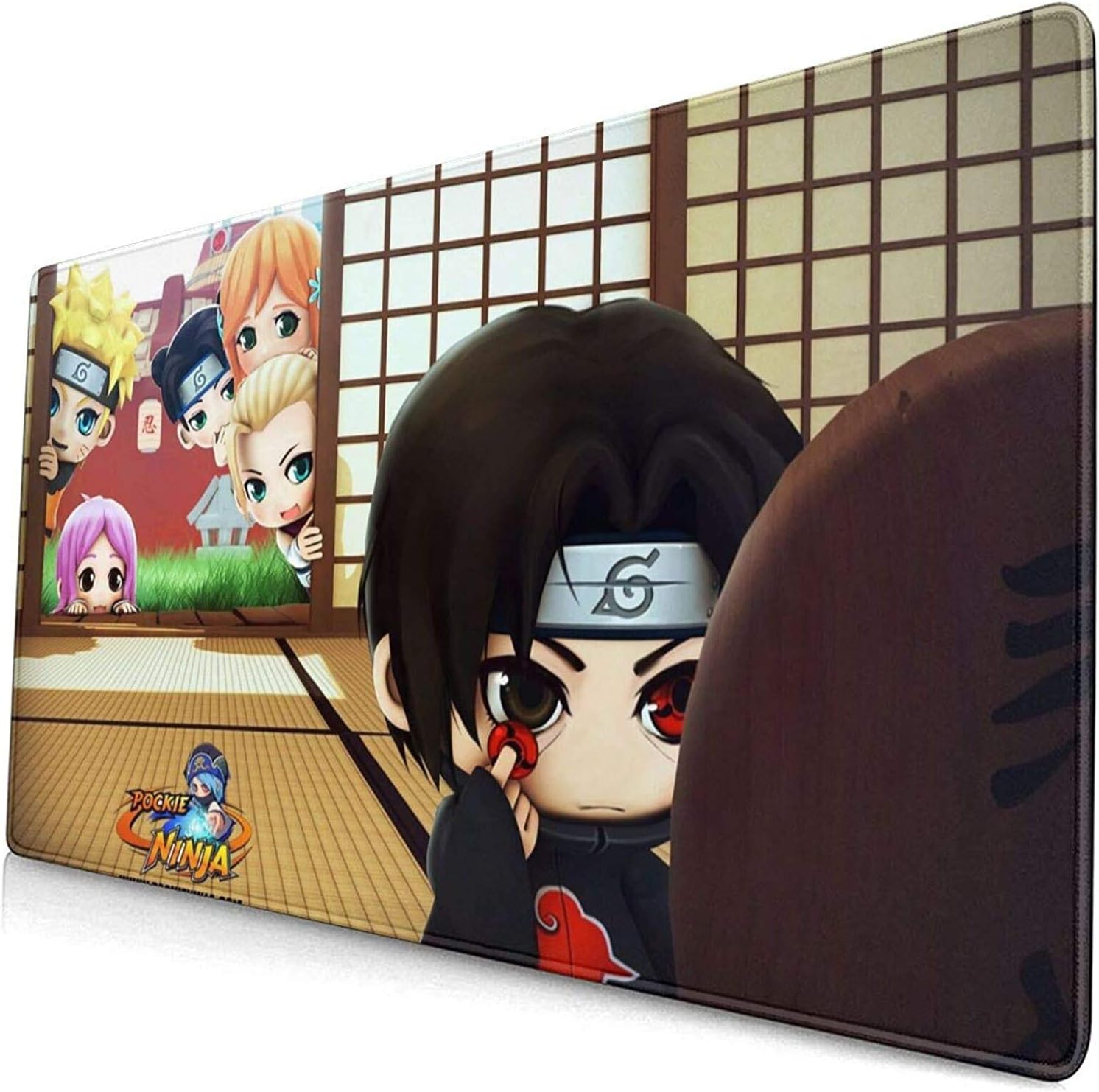 Professional Large Gaming Mouse Pad 75x40cm Computer Mouse Mat,Ruto Shippuuden Uzumaki Naruto Tenten Yamanaka Ino Uchiha Itachi Sharingan Haruno Chibi Anime Inoue Orihime Pc Gaming Video Game Art