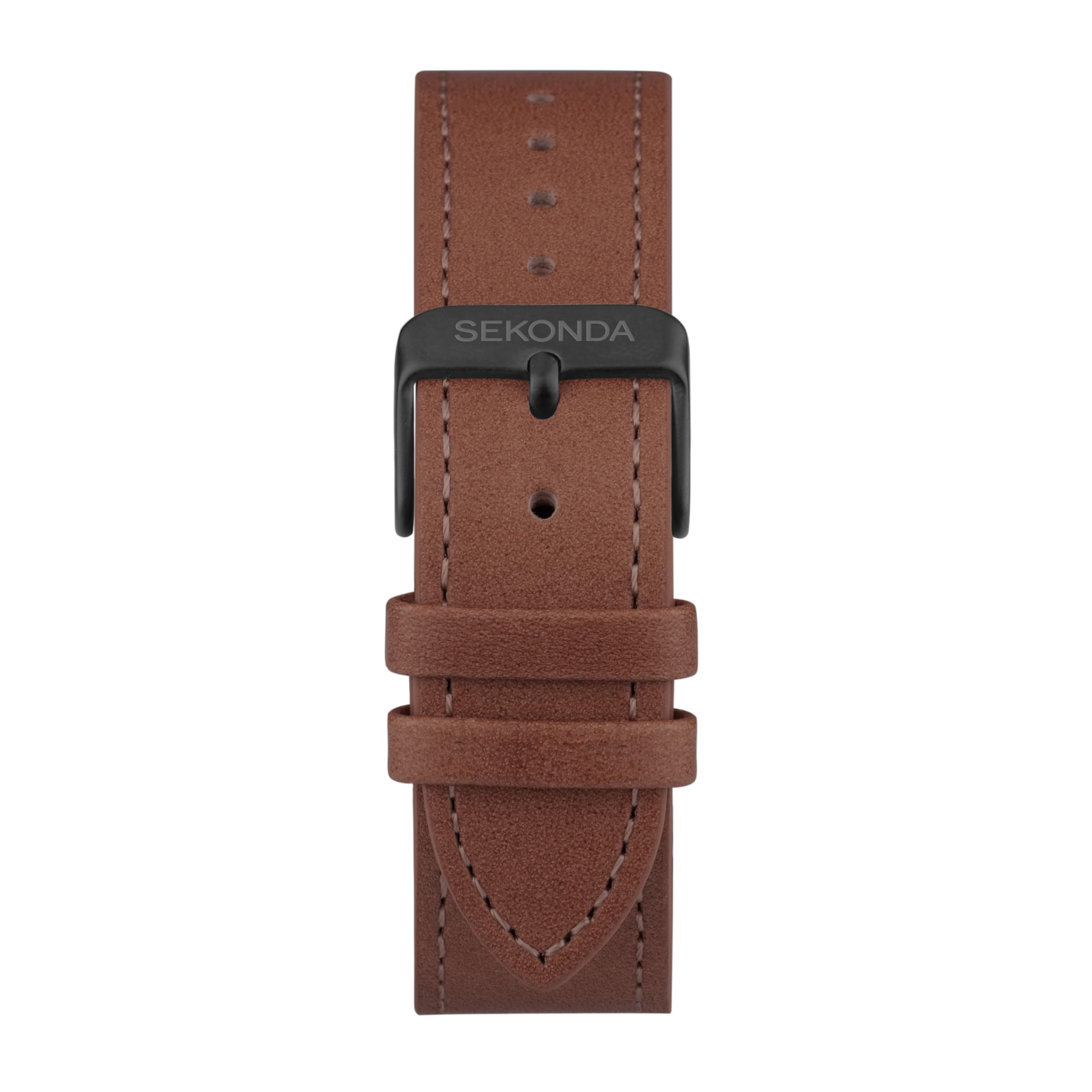Sekonda Bergen Mens 39mm Quartz Watch with Analogue Date Display, and Leather Strap