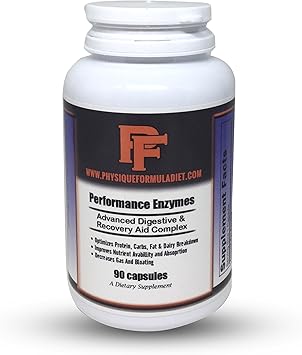 Performance digestive enzymes with betaine hcl pepsin, pancreatin…