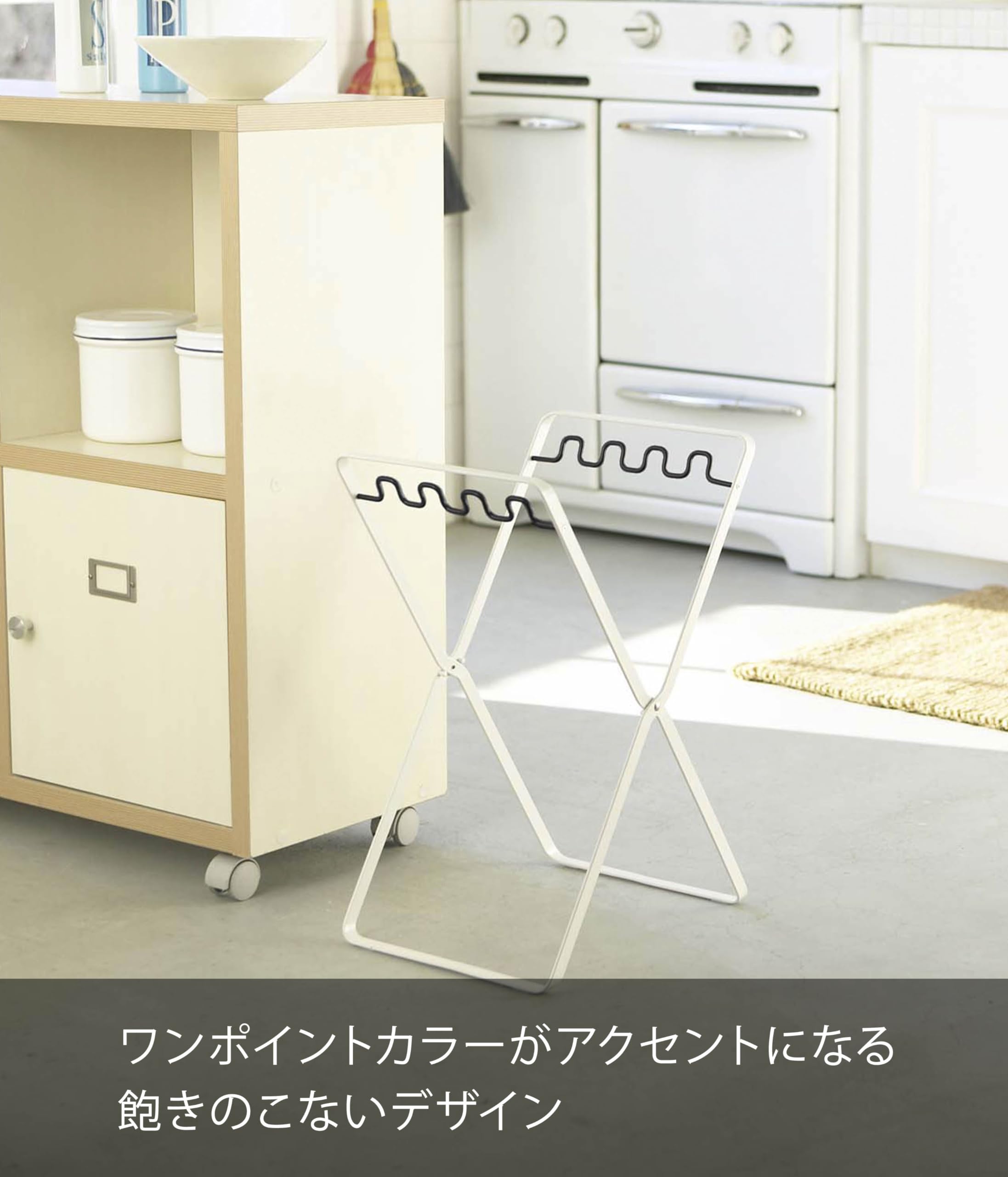 Amazon｜plate レジ袋スタンドプレート ブラック｜ゴミ箱用アクセサリ