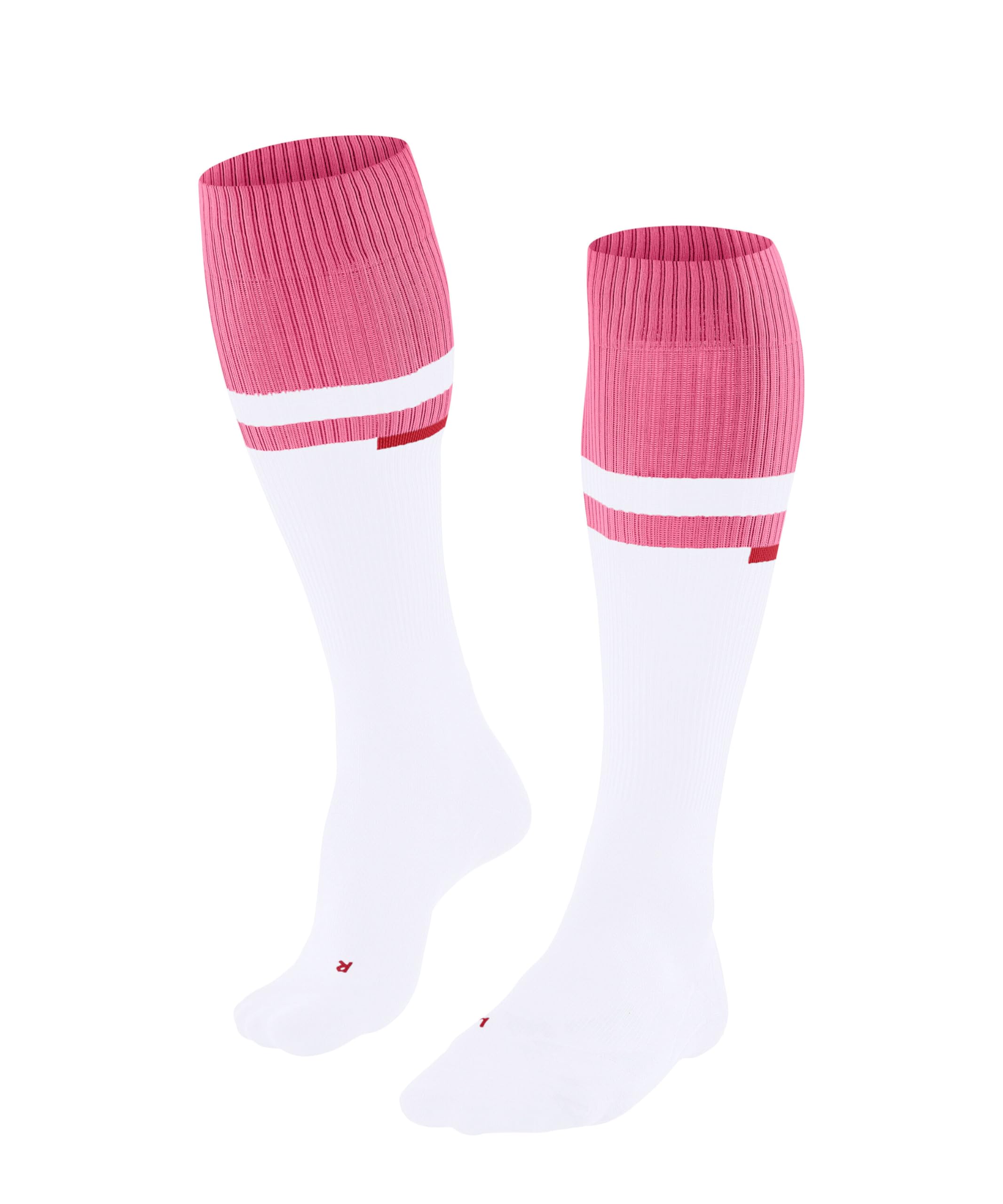 FALKE Women's RU Compression Energy W Kh Functional Yarn With Compression Running Socks 1 Pair, White 2005 - Calf circumference W1, 2.5-5