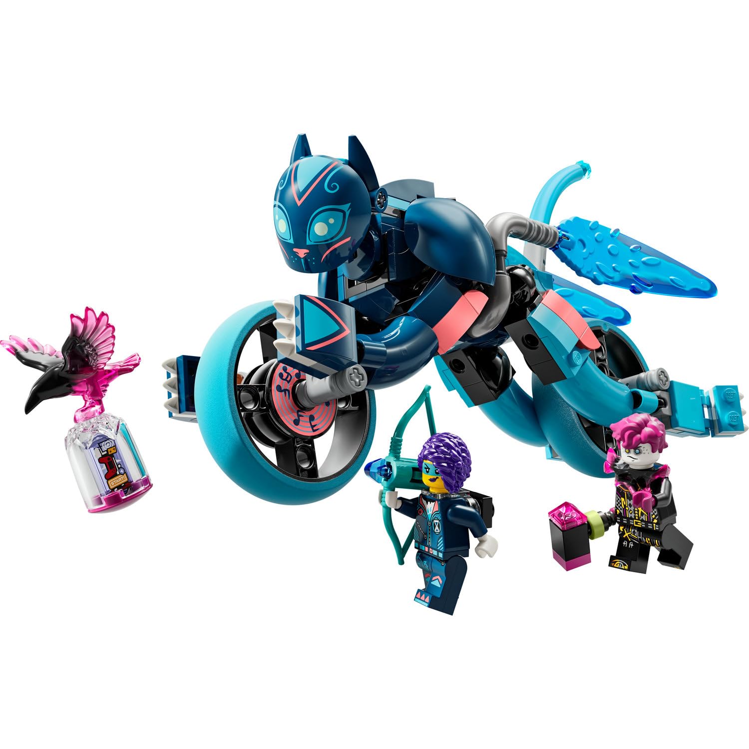 LEGO DREAMZzz 2'si 1 Arada Zoey'nin Kedi motosikleti 71479-7 Yaş