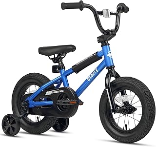 12 14 16 18 Inch Kids Bike BMX Style Bicycle with Training Wheels Coaster