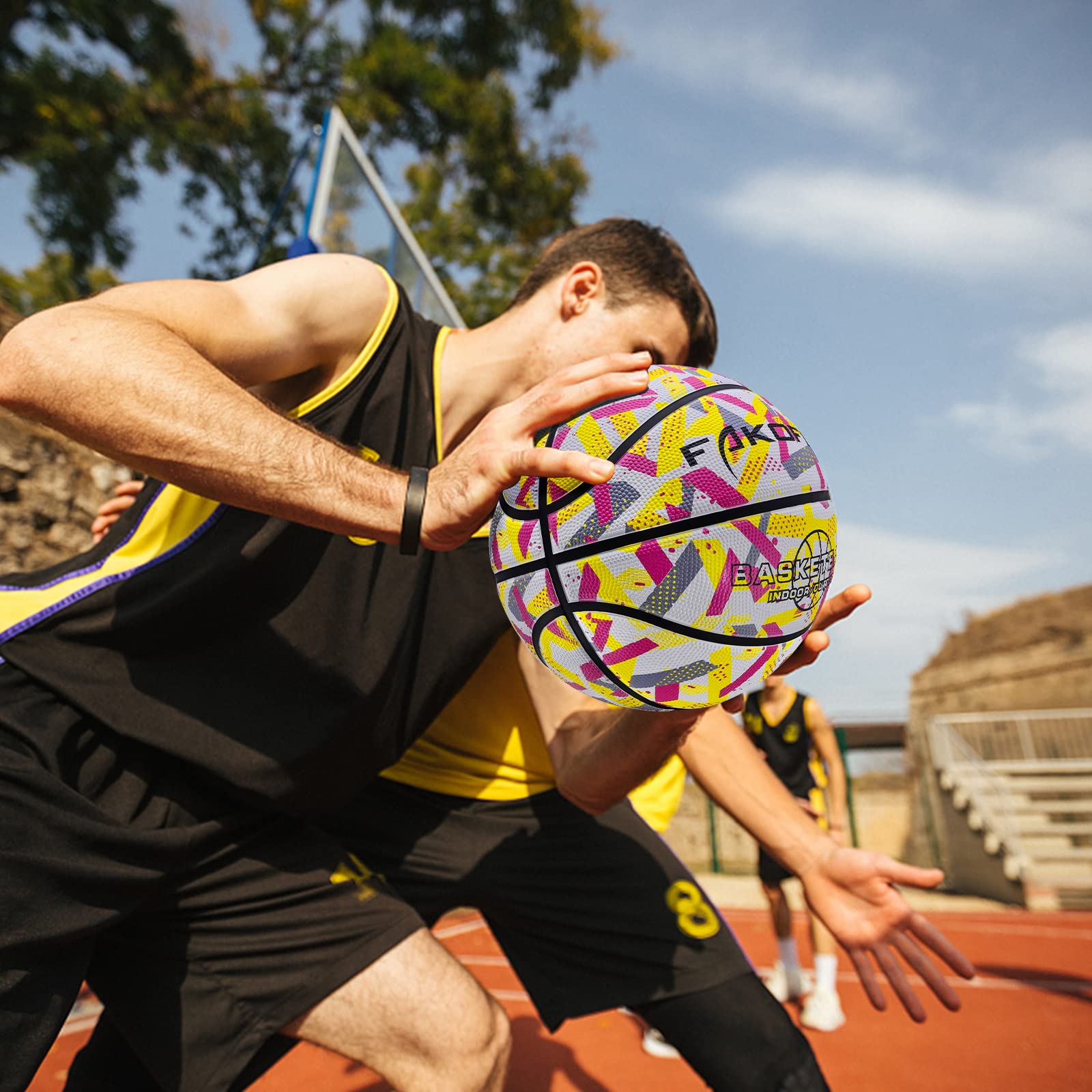 Balón de baloncesto para niños, tamaño 3, tamaño 5, tamaño 7, baloncesto al aire libre en interiores y callejeros, entrenamiento de arena, adultos, principiantes, pelotas de baloncesto