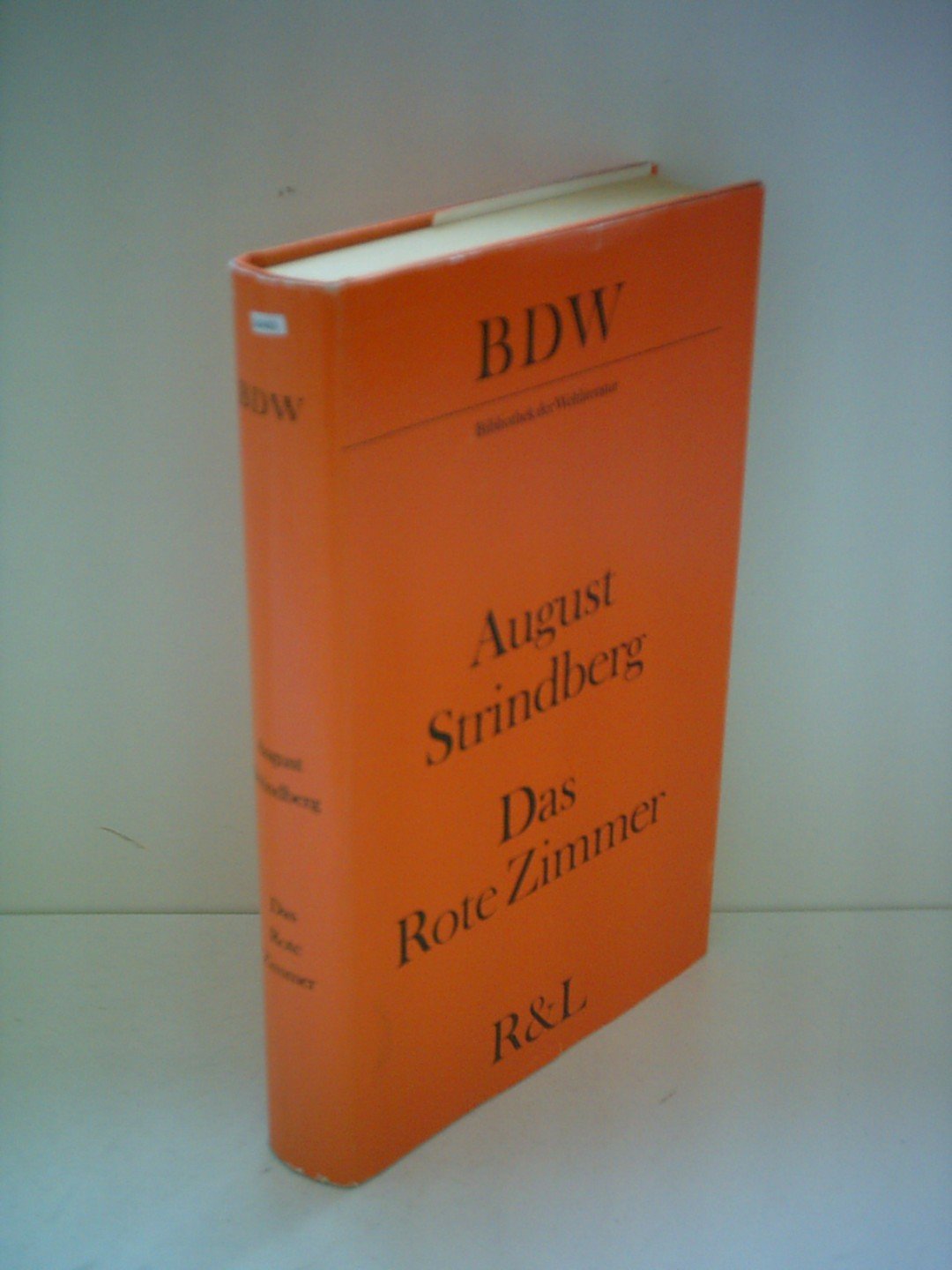 Das Rote Zimmer Strindberg, August Amazon.de Bücher