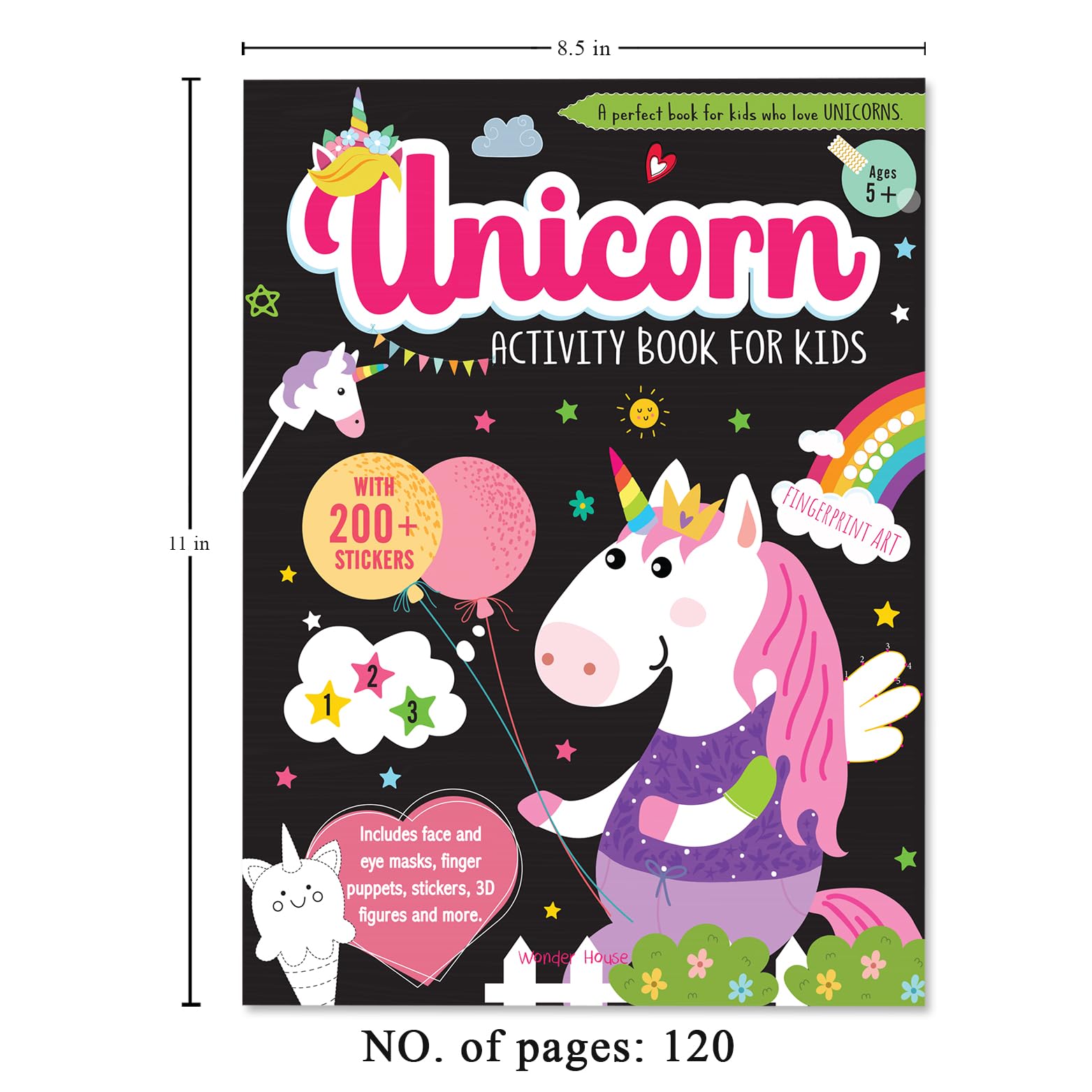 Unicorn Activity Book For Kids - Image 3