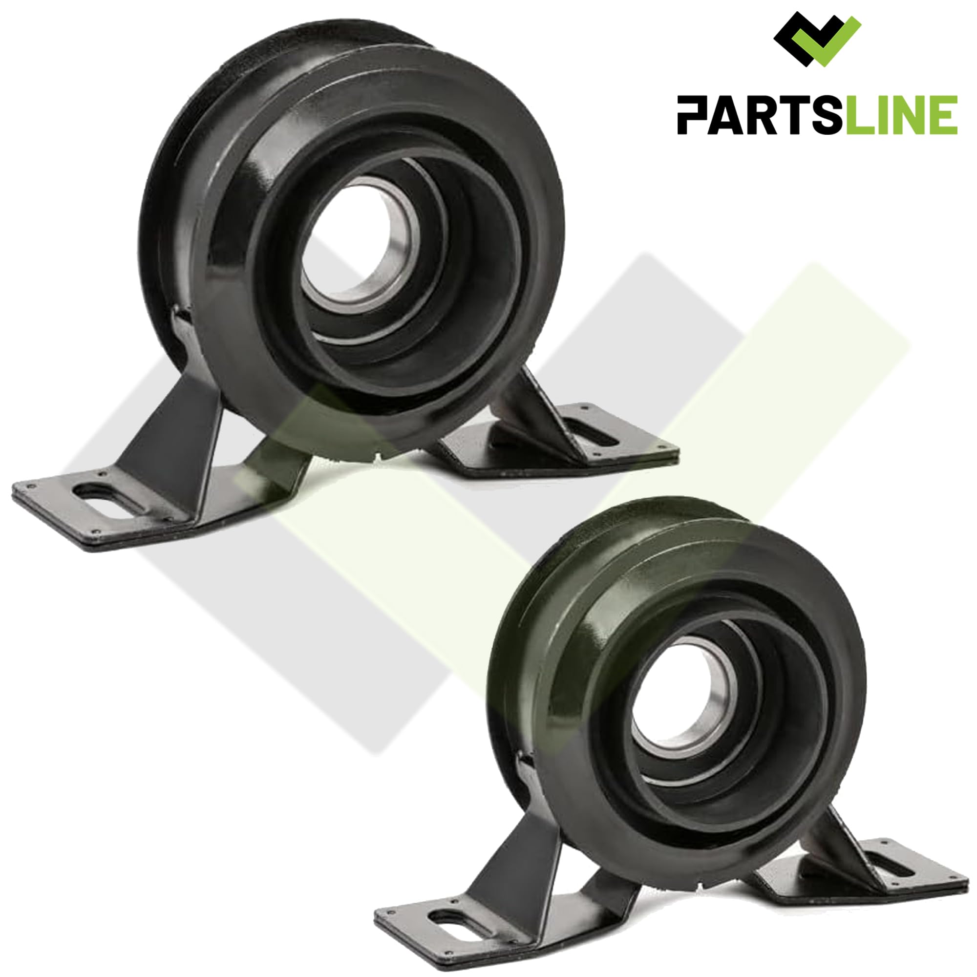 Partsline (Lot de 2) Palier Support d'Arbre de Transmission Central compatible avec FREELANDER I L314 (1998-2006) - TOQ000010 TOQ000040