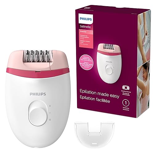 Philips Satinelle Essential - Depilación compacta BRE23504