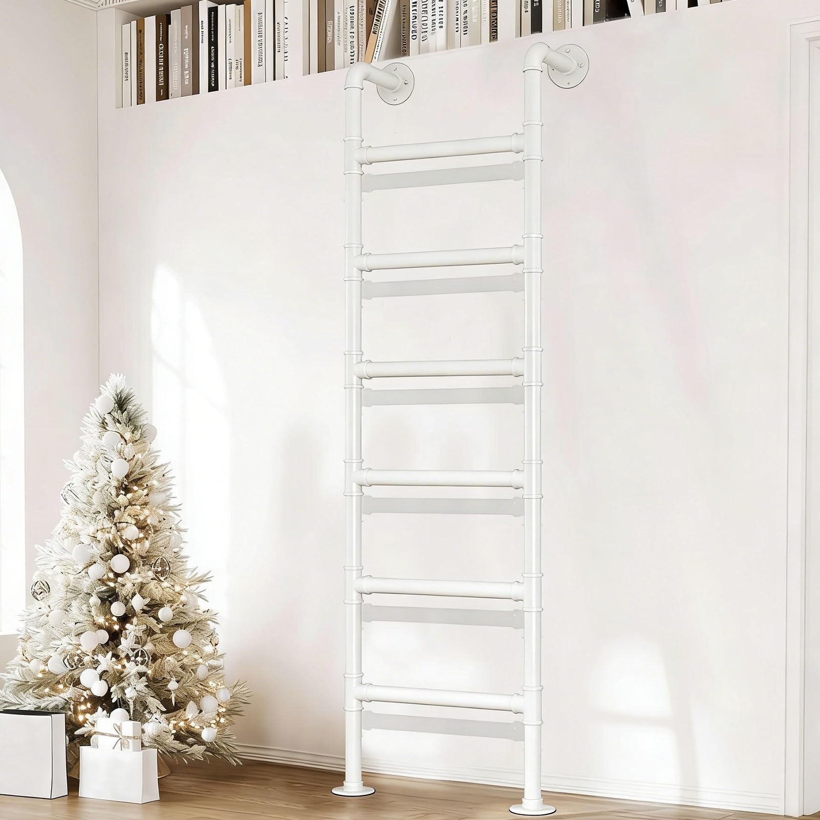 Escalera de metal para pared: optimice el acceso a ventanas de salida y sótanos