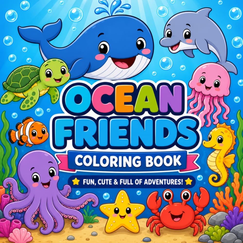 Ocean Friends: Fun, Cute & Full of adventures