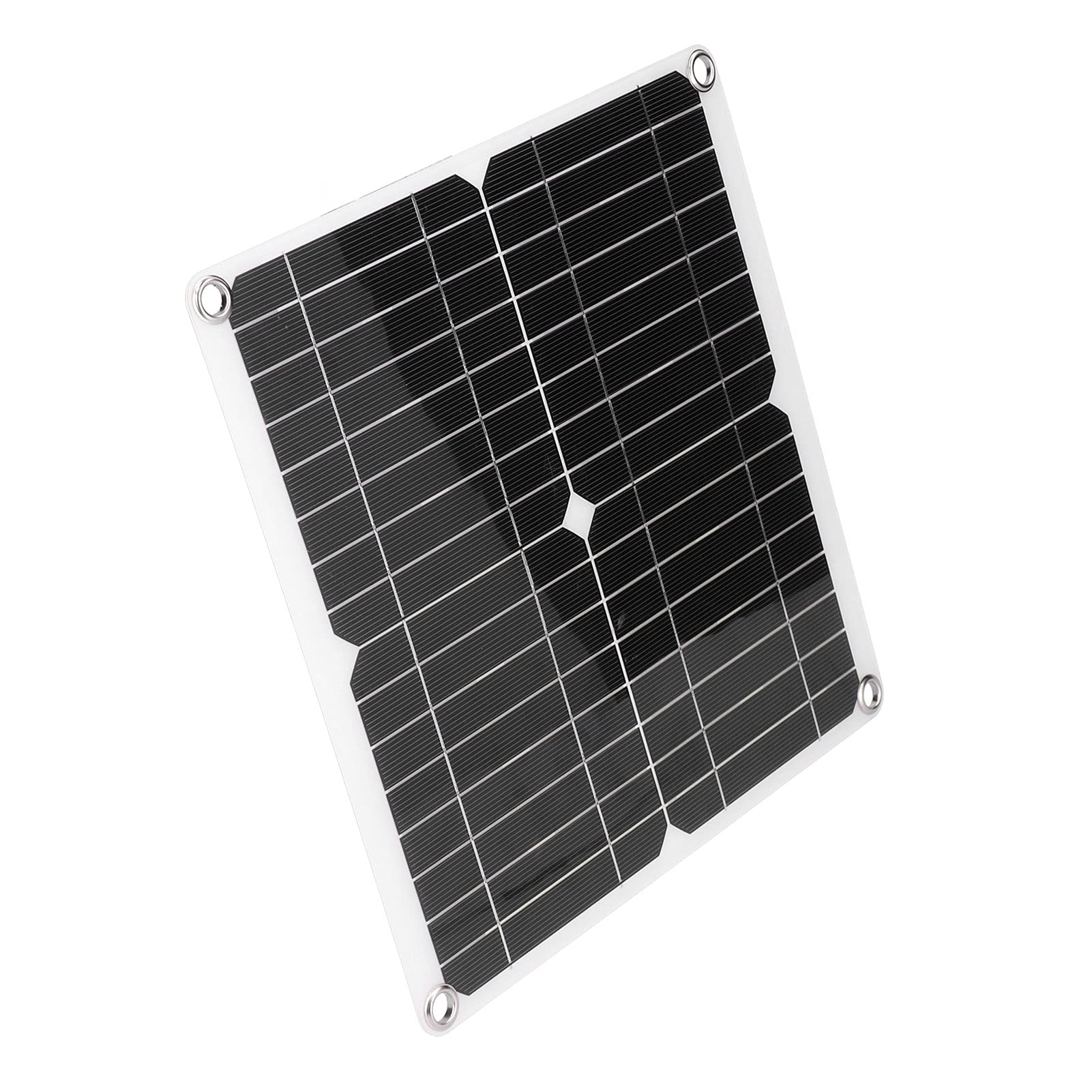 Kit de Panneau Solaire Flexible 40W 18V, Module Solaire en Silicium Monocristallin, étanche IP65, Panneau Solaire Flexible 40W 18V pour la Famille