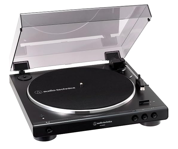鐵三角(Audio Technica) AT-LP60XBT 全自動唱片播放器 支持藍牙 純黑 - 比比昂日貨