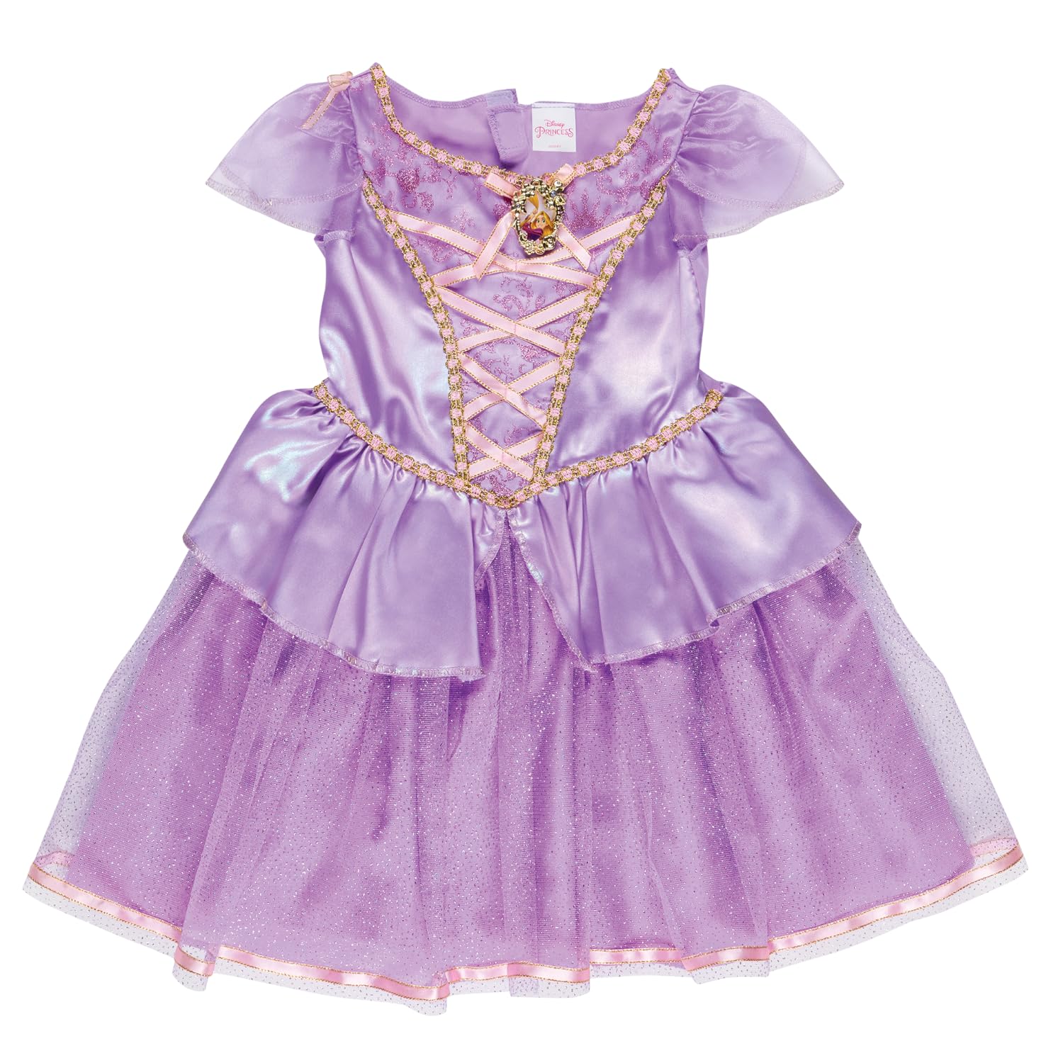 Disguise Disney Offizielles Deluxe Rapunzel Kostüm Kinder, Prinzessin Kostüm Für Mädchen, Größe S, Violett