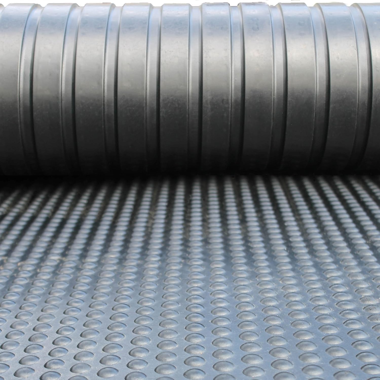 Bubbletop Rubber Stable Stall Matting 6ft x 4ft 15mm Anti-Fatigue, Waterproof, Slip-Resistant