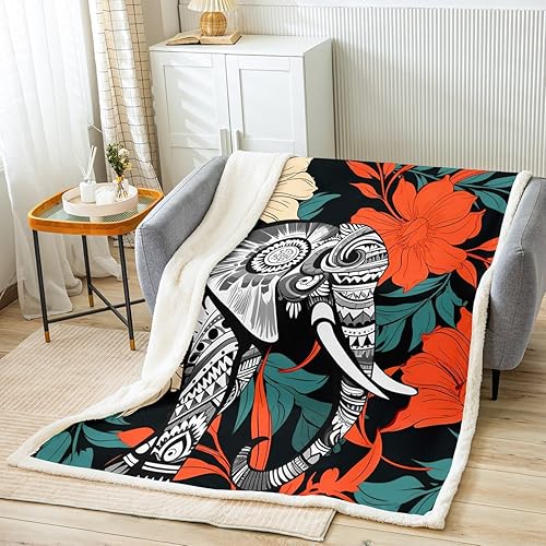 Miniatura 6 de Manfei Manta de forro polar con temática de animales en 3D, manta de cama con estampado de rayo blanco para niños, adolescentes, decoración de