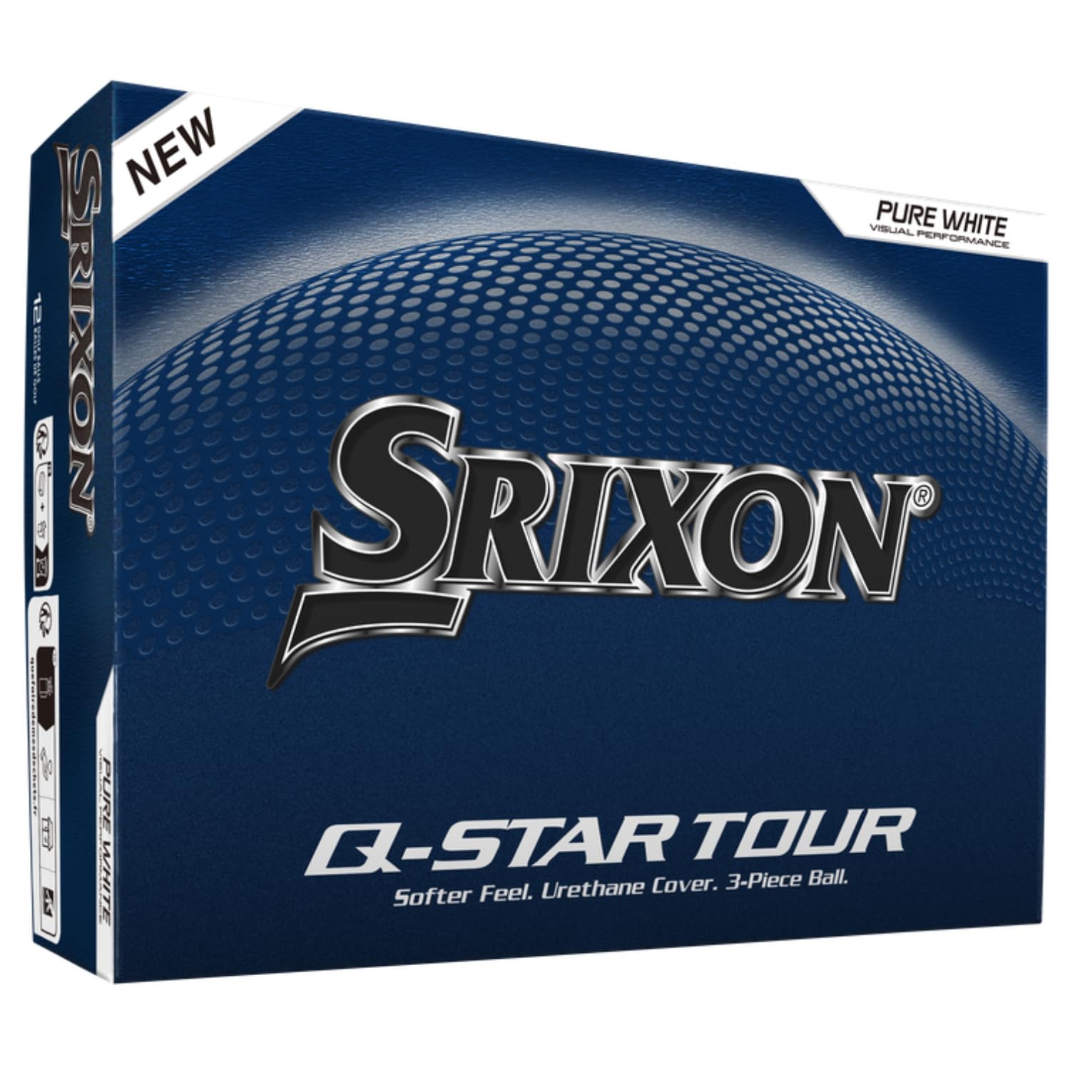 Srixon Q-Star Tour 6 Golf Balls, White