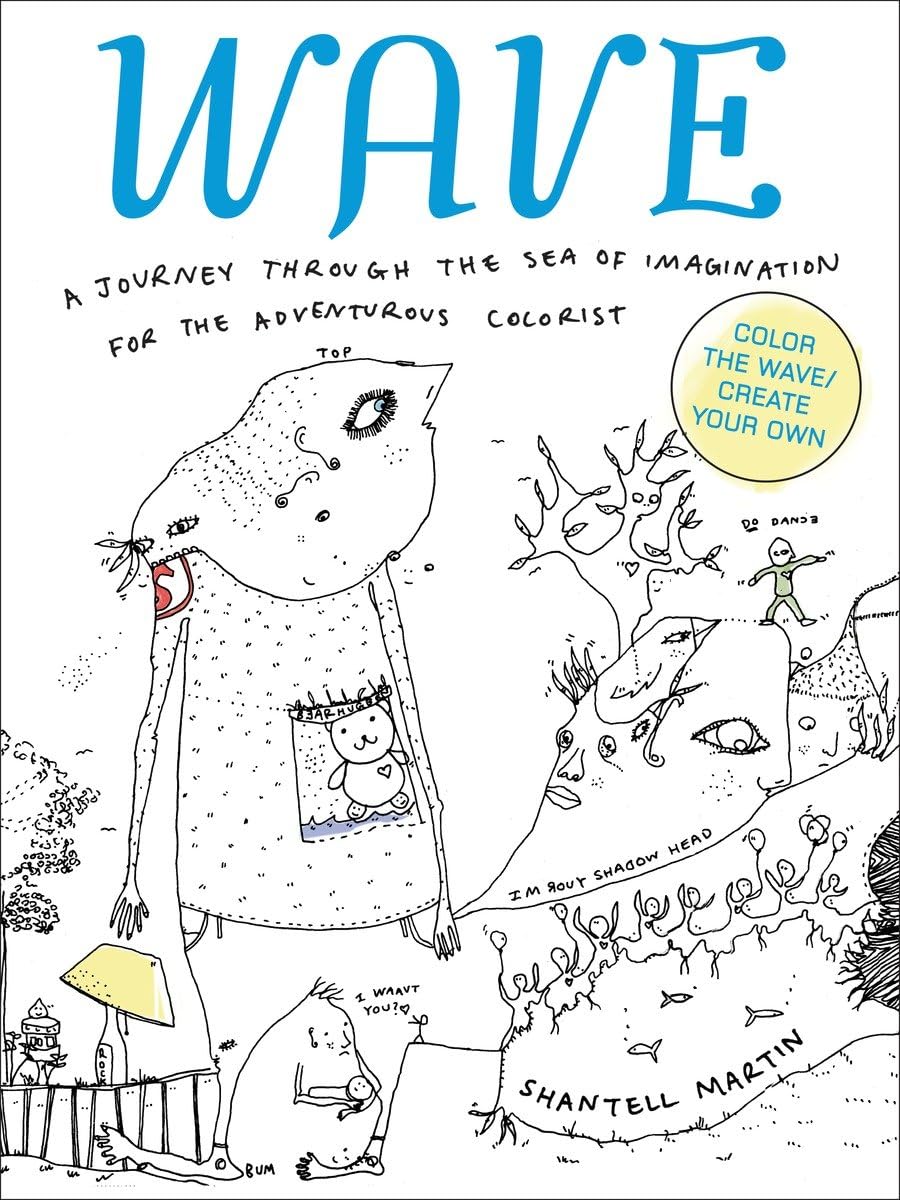 WAVE: A Journey Through the Sea of Imagination for the Adventurous Colorist