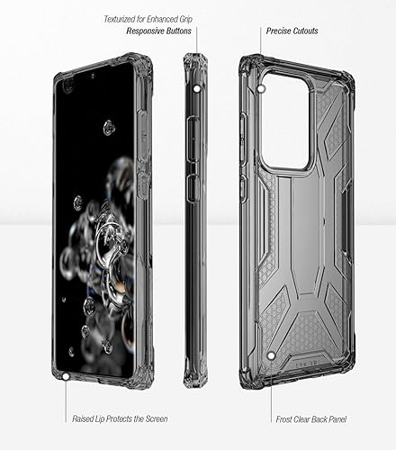 Miniatura 6 de Poetic Affinity Series - Funda protectora híbrida de grado militar diseñada para Samsung Galaxy S20 Ultra, ligera, de grado militar, camuflaje