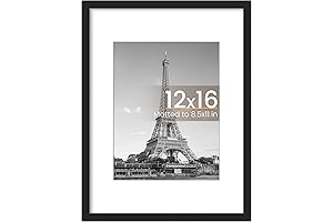 upsimples 12x16 Photo Frames, Display with or Without Mat