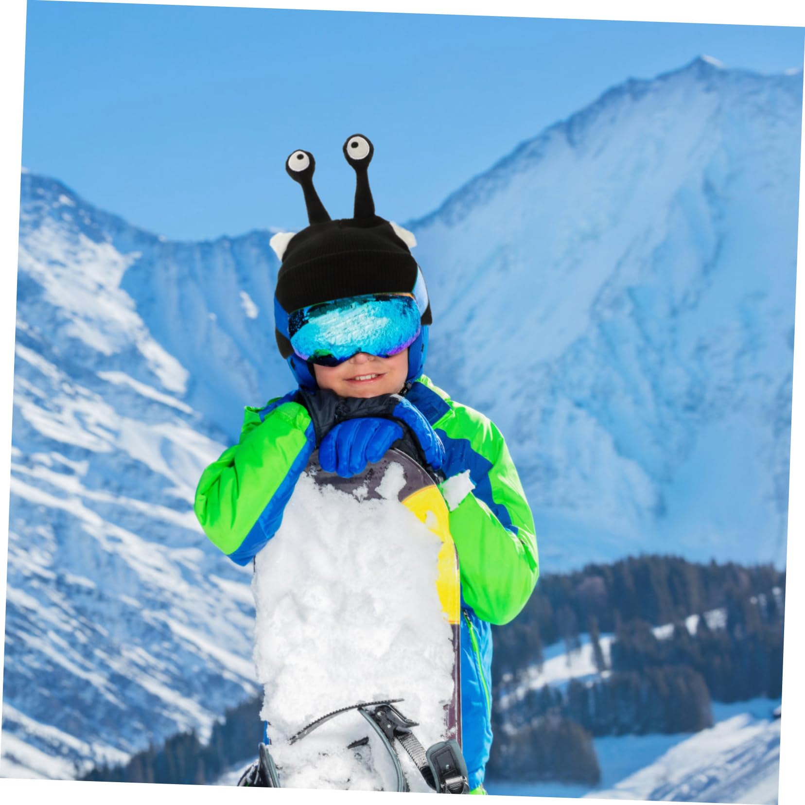 BESPORTBLE Housse De Casque De Ski De Ski Neige Lunettes De Femme Cagoule De pour Cyclomoteur d'hiver Masque De Casque Adulte Snowboard Décor De Casque Fil