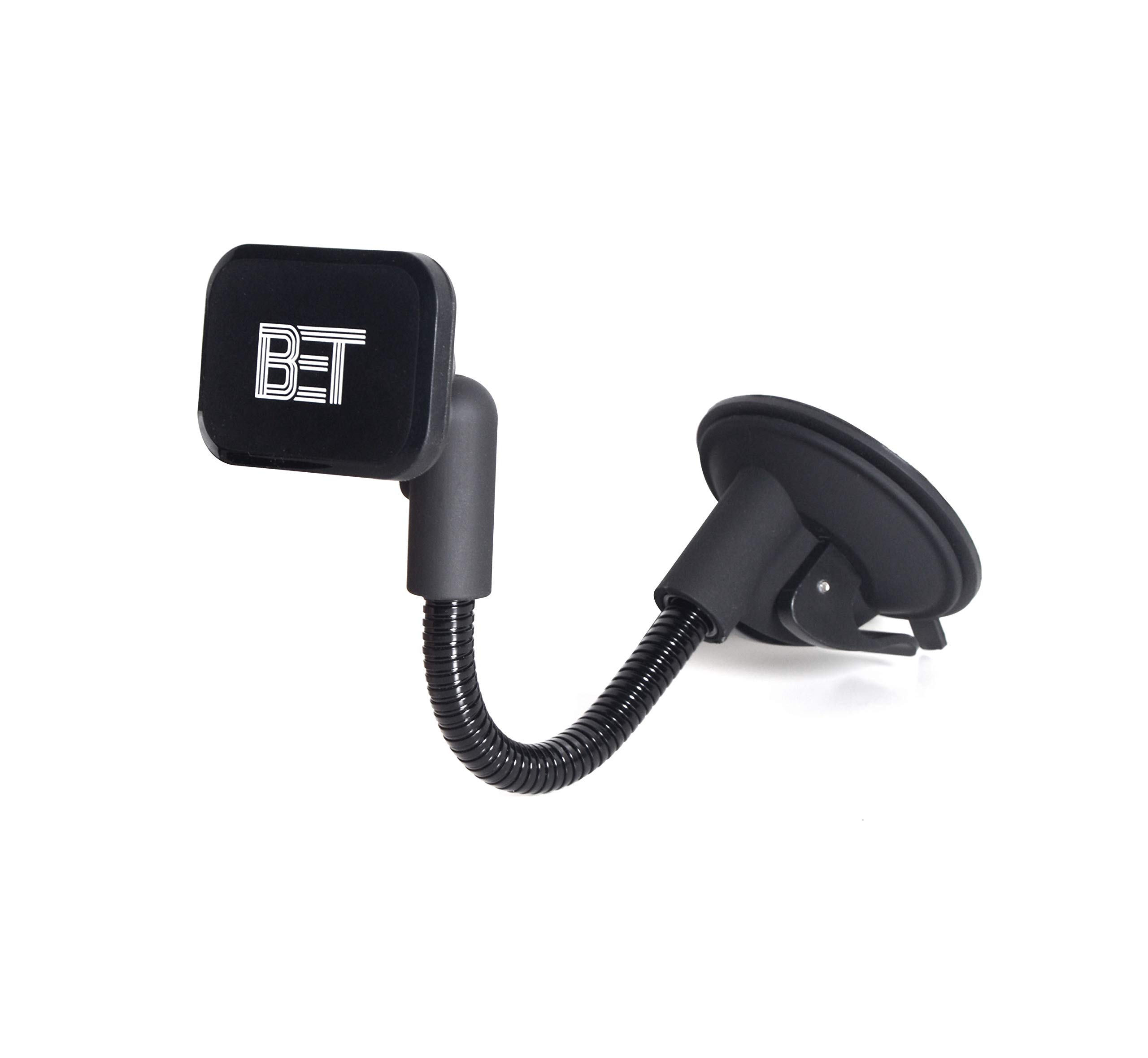 Black Eagle Tech Universal Magnetic Car Phone Mount Adjustable Car Holder Dashboard Windshield Sticky Gel Pad 360Ã‚º Rotation Gooseneck Stand Strong Magnets for iPhone Samsung and All Other Smart Pho