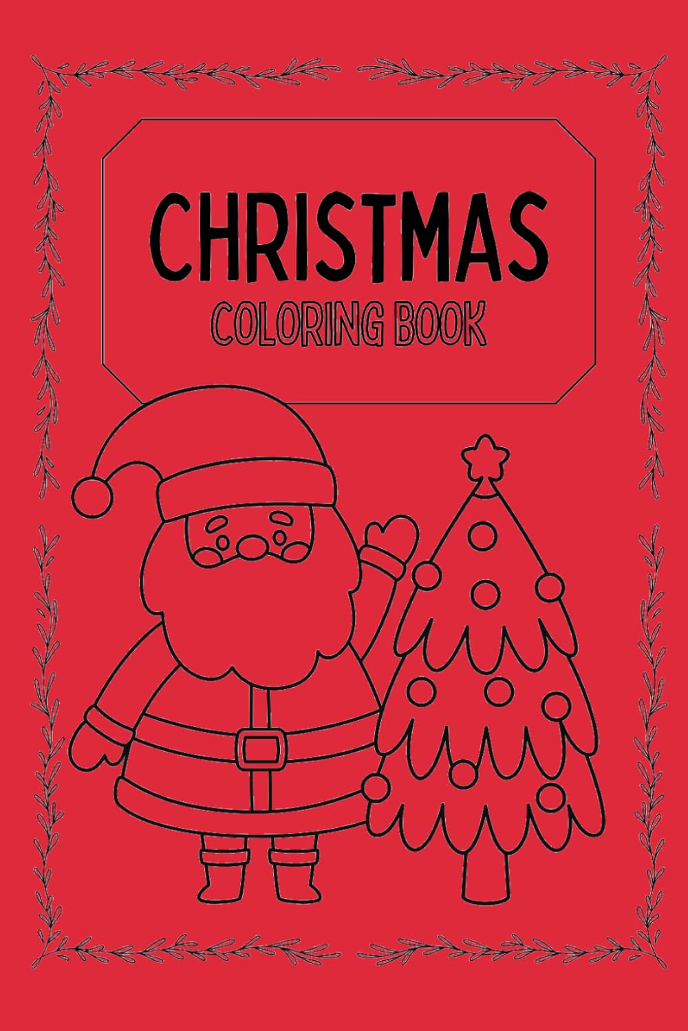 Christmas colouring book for children