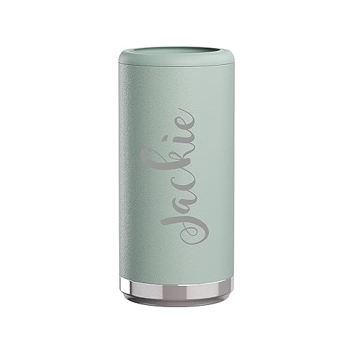 Miniatura 7 de Personalized Skinny Can Cooler Coozie Tumbler Custom Stainless Steel Hard Seltzer Holder for Popular Skinny Canned Beverages - Keeps Drinks Chilled