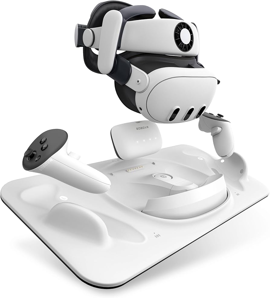 Amazon.co.jp: BOBOVR D3充電ドック、コントローラー用ワイヤレス充電