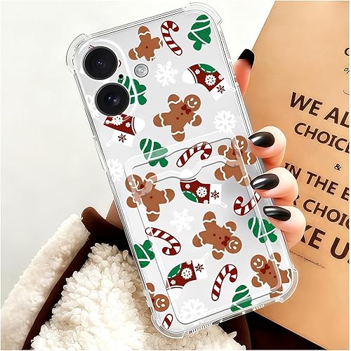 Miniatura 80 de Branwen Funda para iPhone 11 de 6.1 pulgadas, diseño de cascanueces y bailarina, cartera transparente a prueba de golpes, funda de bolsillo de TPU