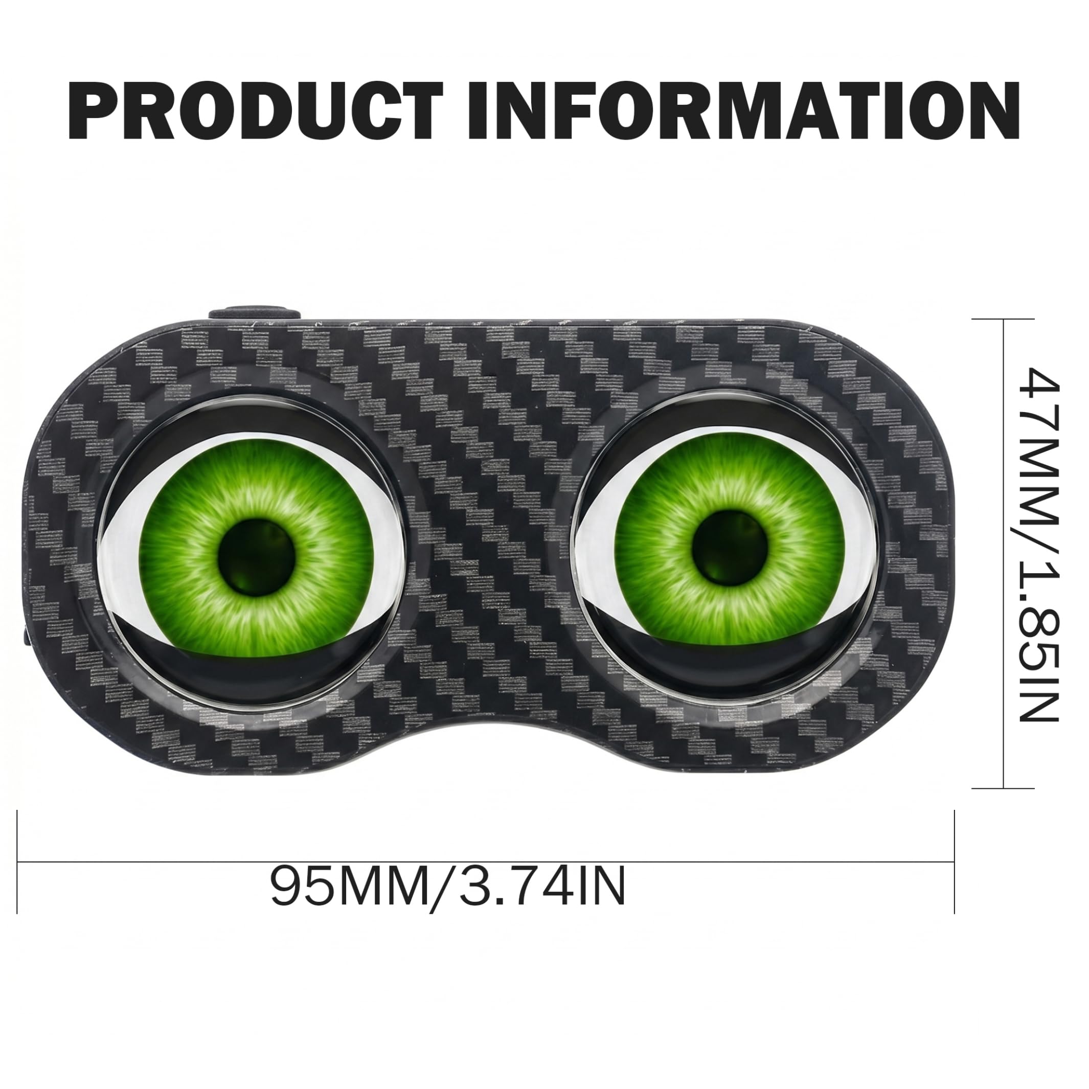 Luces traseras para Bicicleta Led Dynamic Demon Eyes, luz Trasera para Bicicleta, 85 Modos con Control por aplicación, Recargable por USB para Bicicletas