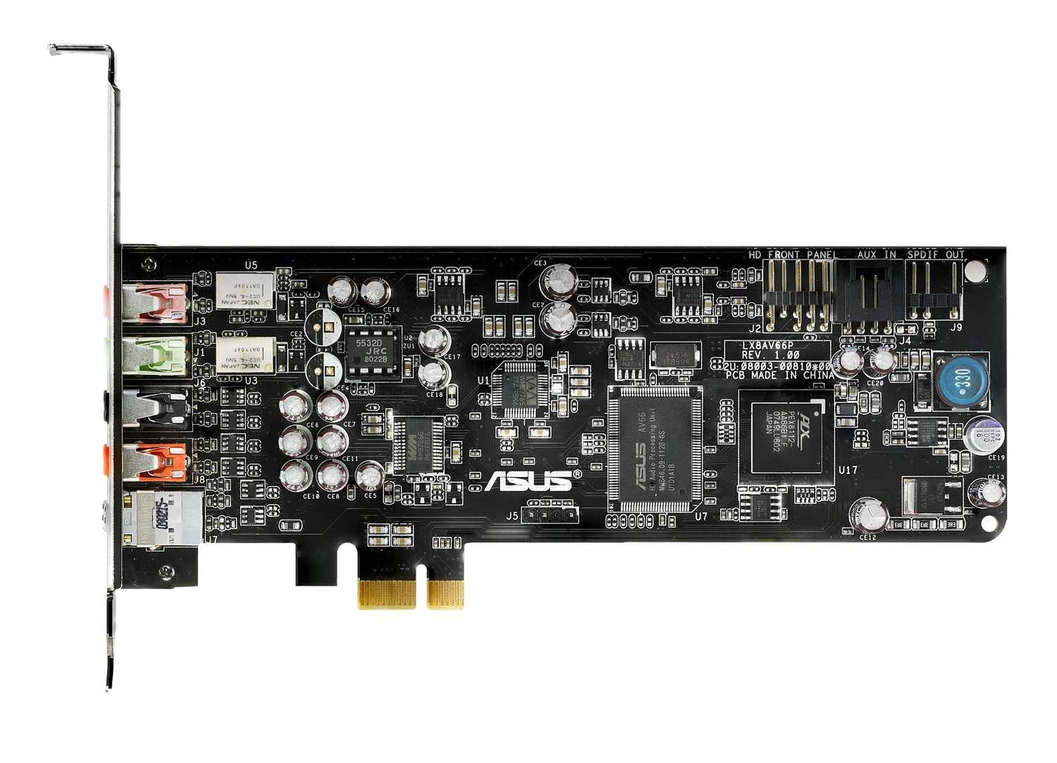Asus Xonar DSX Soundcard PCIe 7.1 DTS Connect Front Plate for Security CCTV  Camera GX2 5: Amazon.de: Computer & Accessories