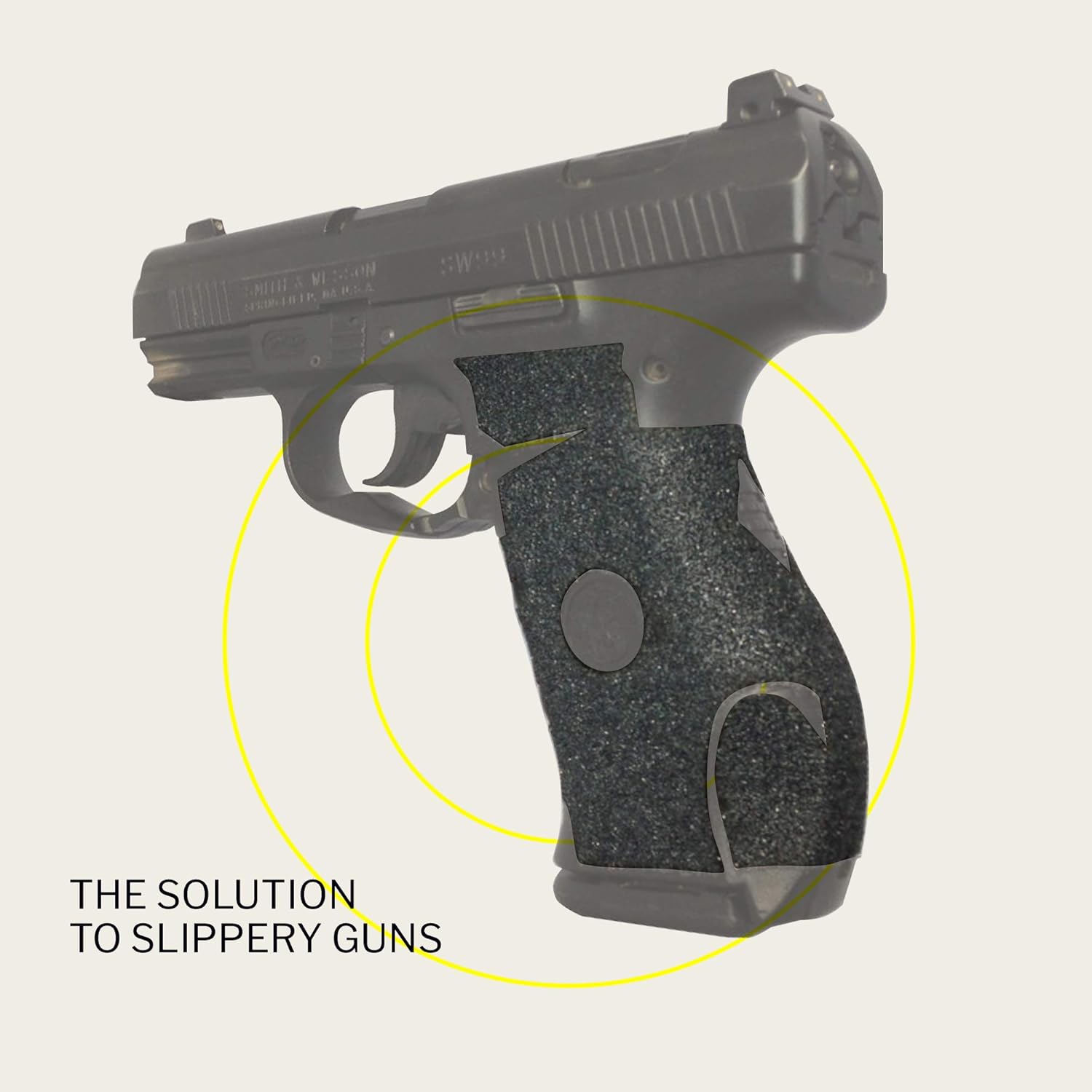 TALON Grips Adhesive Grip – Compatible with Smith and Wesson SW99 9mm/.40 – Made in The USA