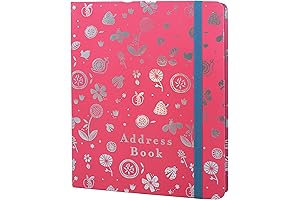 Boxclever Address Book with 432 Storage Spaces