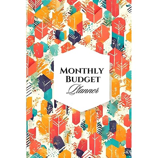 Monthly Budget Planner: Finance tracker to manage income and expenses for effective money management