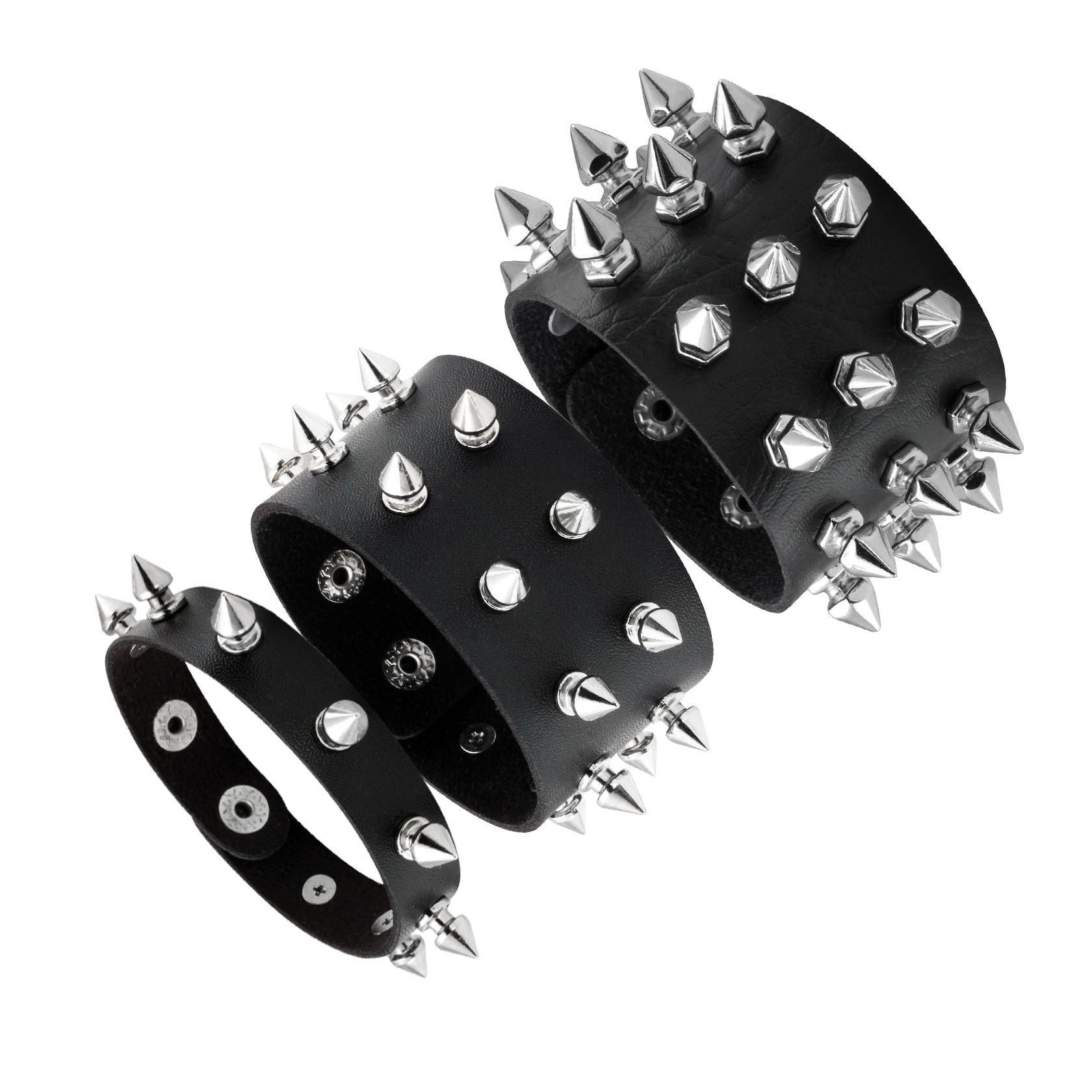 MILAKOO Womens Link Ketten Halskette Silber Charms Puffy Hea