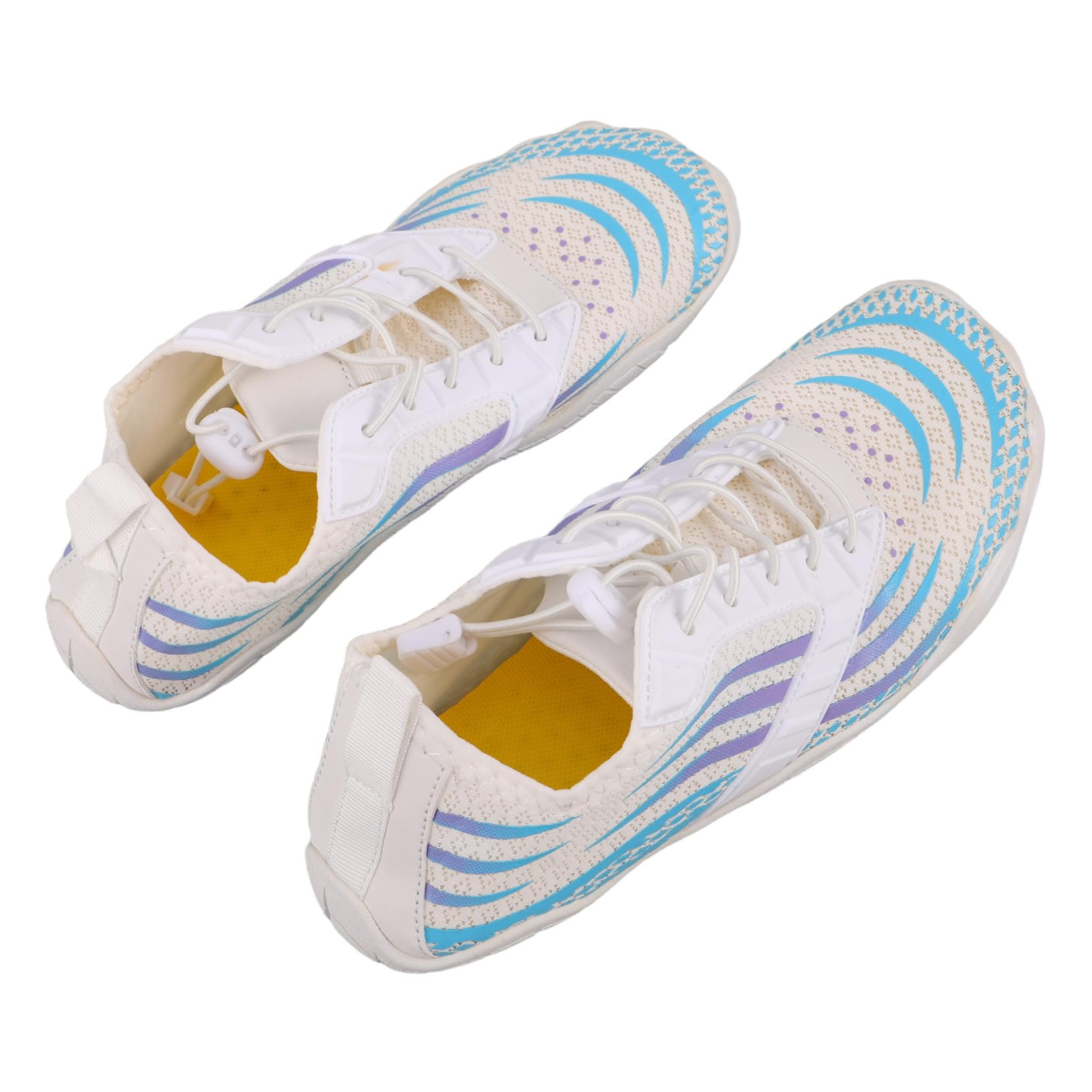 Scarpe Acqua Antiscivolo da Spiaggia, 1 Paio, Taglia 41, Gomma | Mesh Cloth Leggero, Strong Grip per Fiumi e Piscine, Atmosfera Estiva, Yoga Shoes e Barefoot Socks