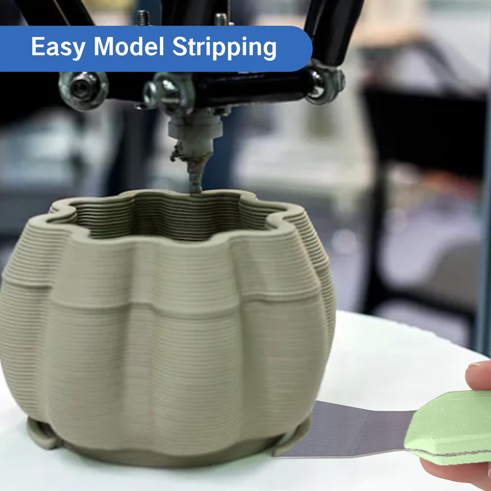 High-Quality 3D Printer Tool Removal Scraper Kit, 3 Types Of Sharpened Blades And Sizes, 3D Printer Scrapers For Fast Separation Large Medium Small Models, Great 3D Printer Accessories Gifts