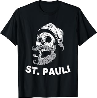 Sankt Pauli Sailor Sailor Skull Hamburg T-Shirt