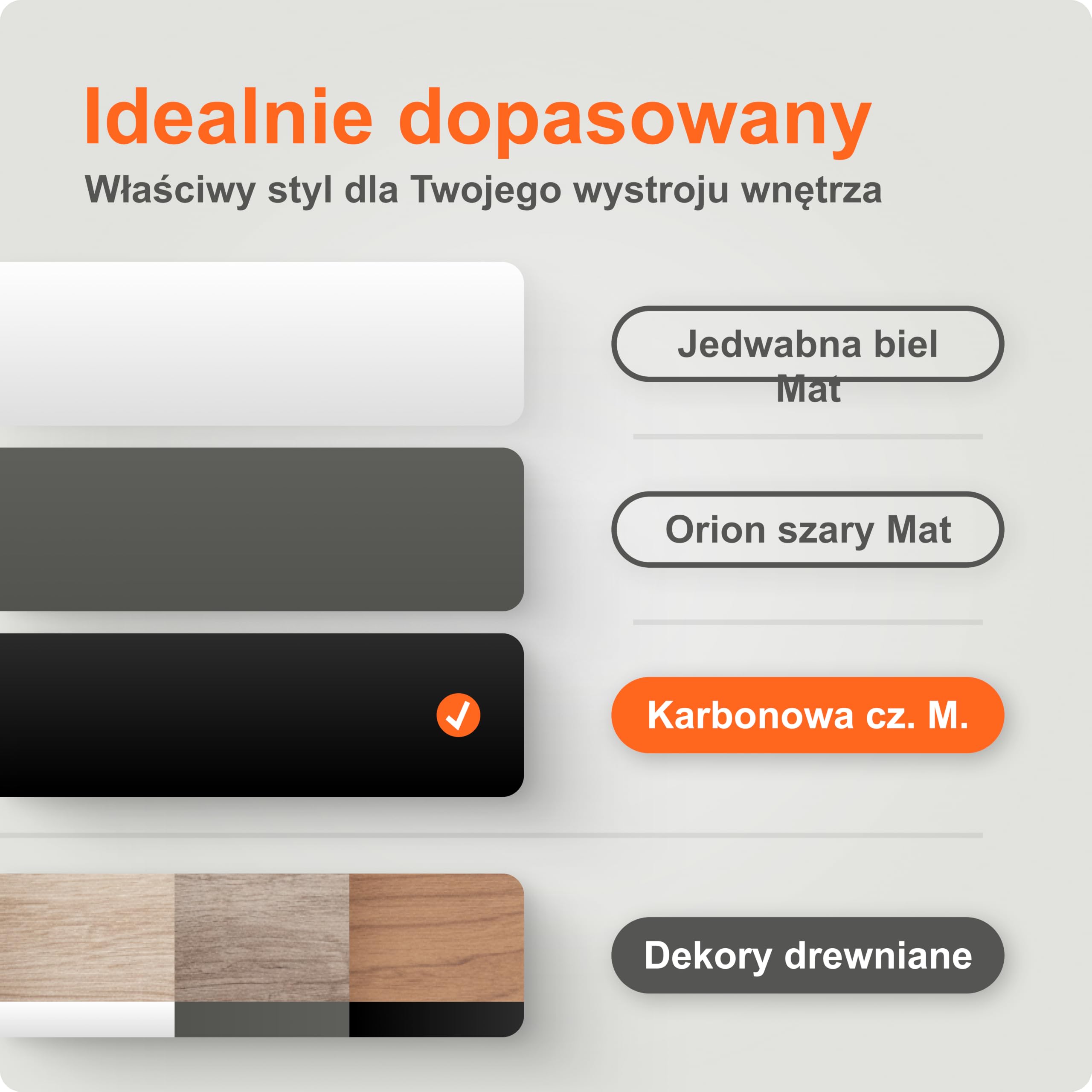 blum AMBIA-LINE organizer szuflady ze stali lakierowanej proszkowo | idealny do kuchni, łazienki i pokoju | rozszerzalny modułowo | 37×22×11 cm | z płytką magnetyczną | Czarny karbon