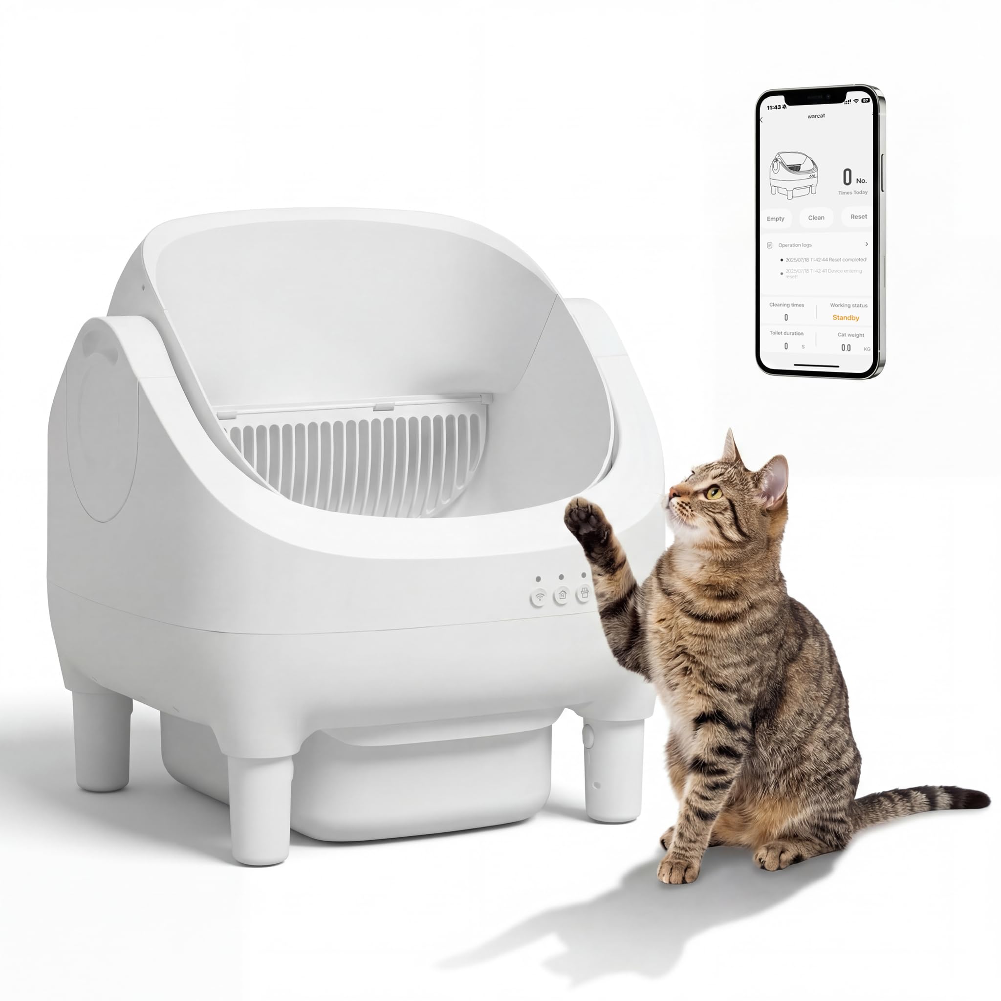 Greesum Self Cleaning Litter Box