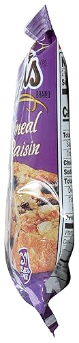 Miniatura 4 de Grandma's Galletas de avena con sabor a pasas, 4 paquetes de 2 por paquete