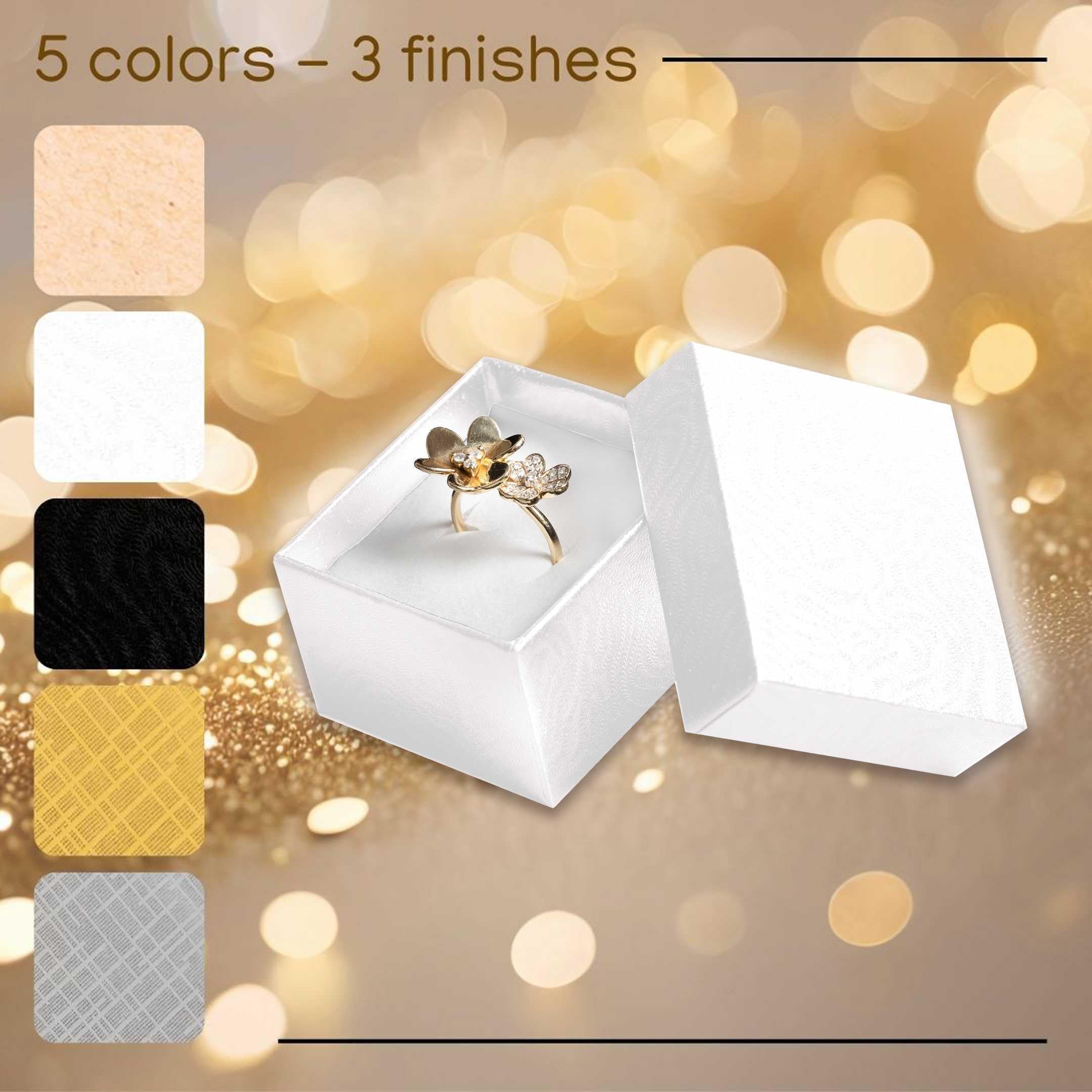 Amazon.com: Prestige & Fancy White Jewelry Gift Boxes 10 Pack, 2 x