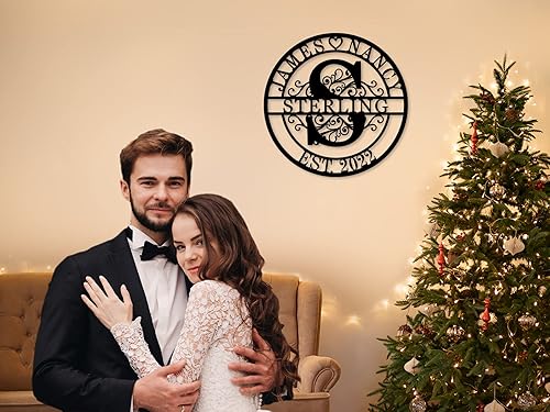 Miniatura 7 de Metal Name Signs Personalized, Custom Name Signs, Custom Family Name Sign, Last Name Sign, Metal Wall Art, personalized wall decor, Personalized