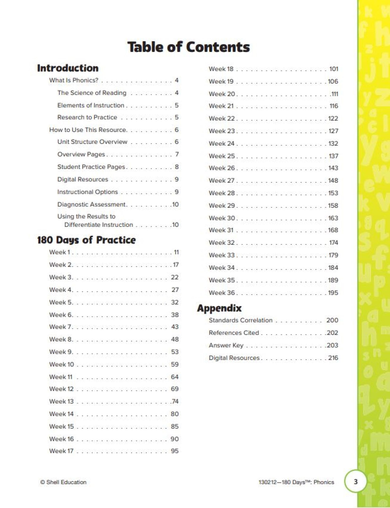 180 Days of Phonics for Kindergarten (180 Days of Practice) - Image 3