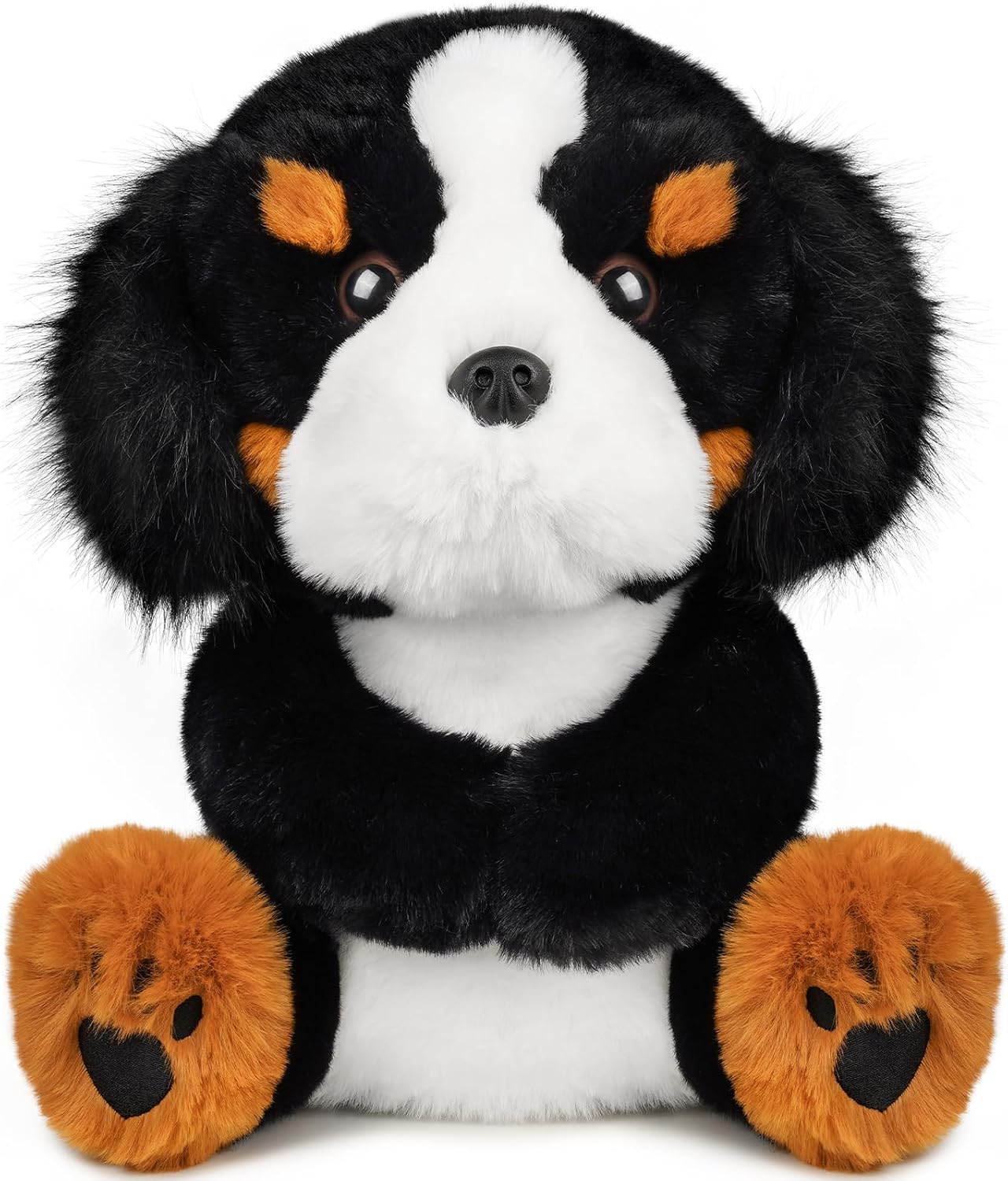 Craftsman Golf Bernese Mountain Dog Adorable Plush Animal Driver Cover Headcover Golfer Gift Black/Brown