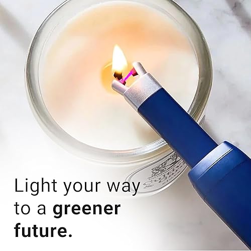 Miniatura 10 de The USB Lighter Company Encendedor eléctrico de velas, recargable, sin llama y resistente al viento, para velas, parrilla, chimenea y estufa,
