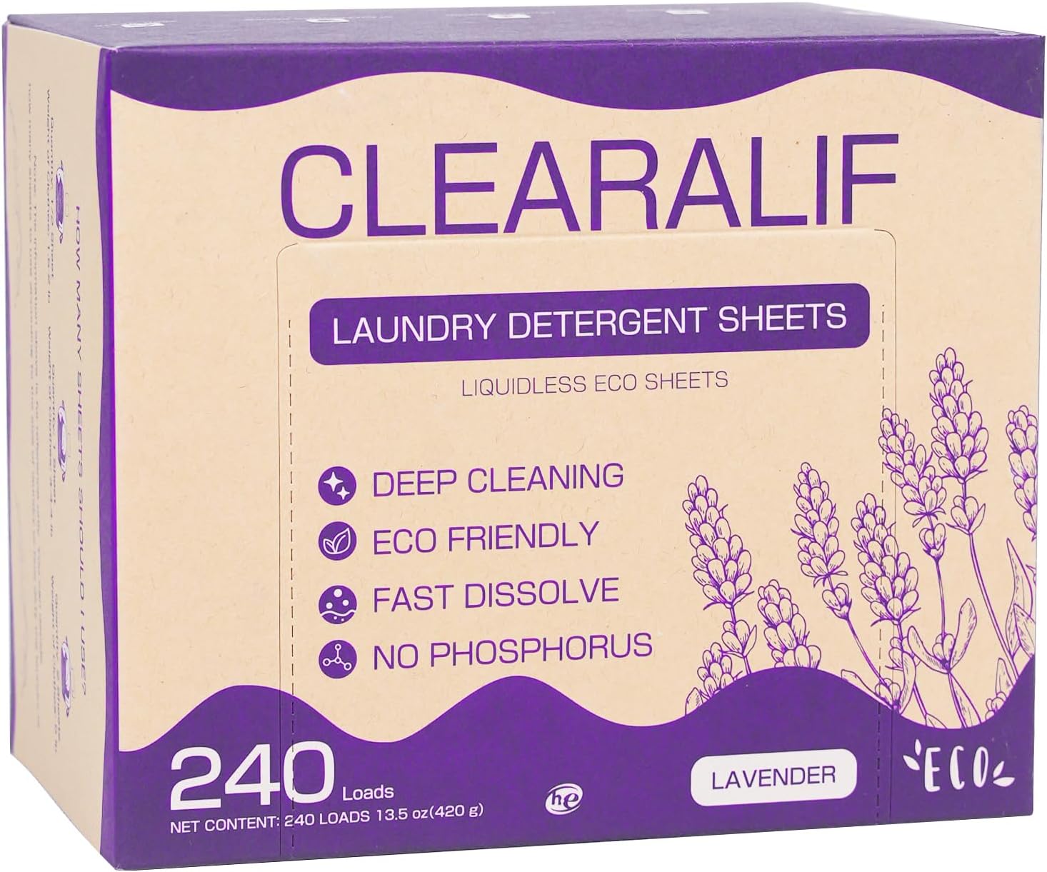 CLEARALIF All in One Laundry Detergent Sheets Kit, Magnolia Scent, 160 Loads Laundry Sheets + 160 Drying Sheets, Laundry Set Great for Travel, Softener Sheets Eco Package Friendly & Hypoallergenic