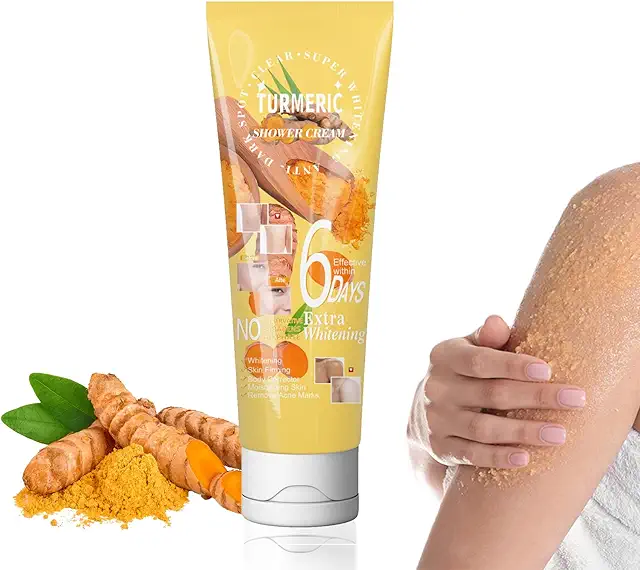 Gommage Sel au Curcuma 180g - Exfoliant Corps Doux et Hydratant